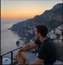 Travel photo with a coastal view